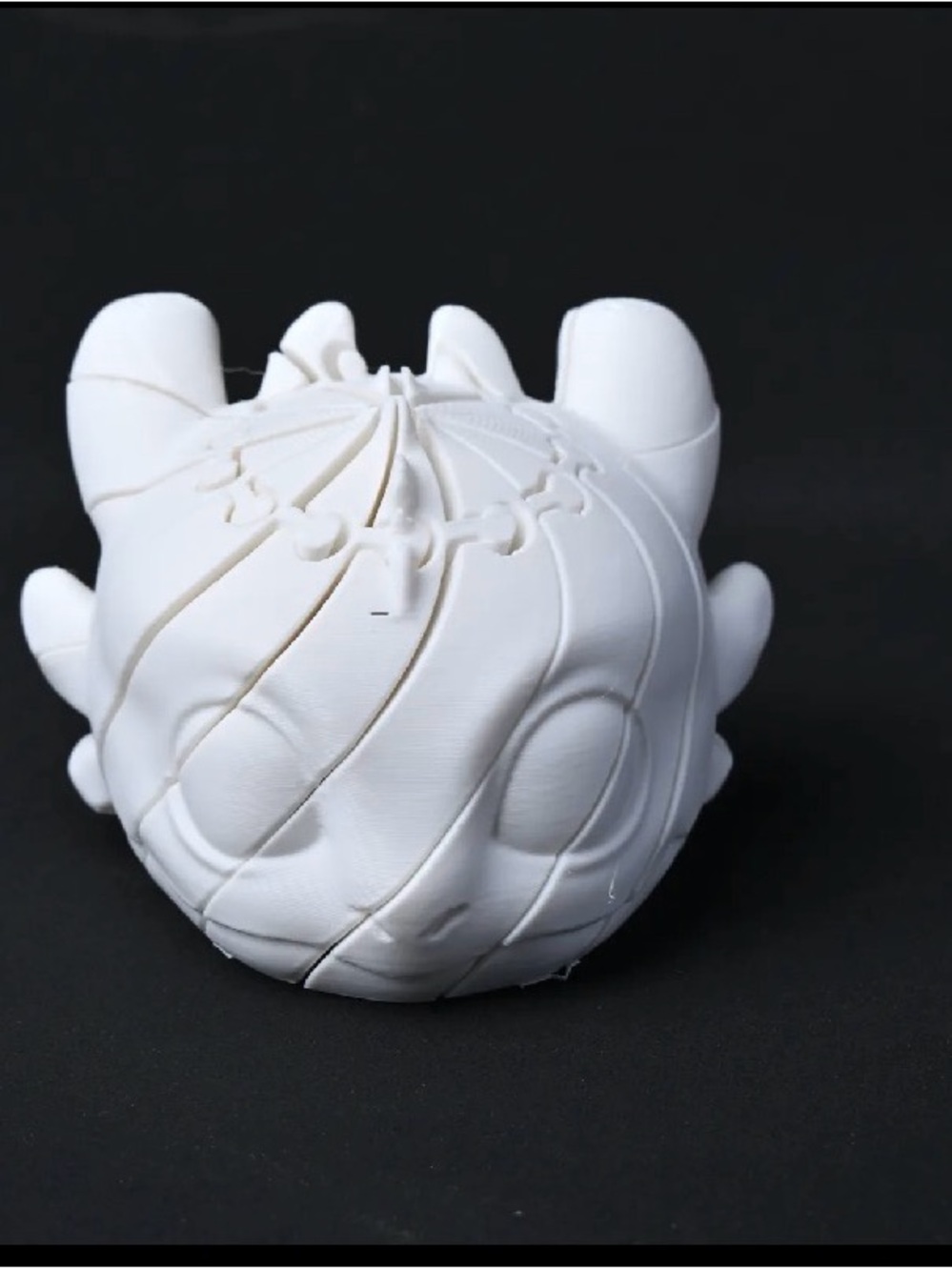 White Cat Puzzle Toy Head - Durable Interactive Pet Toy